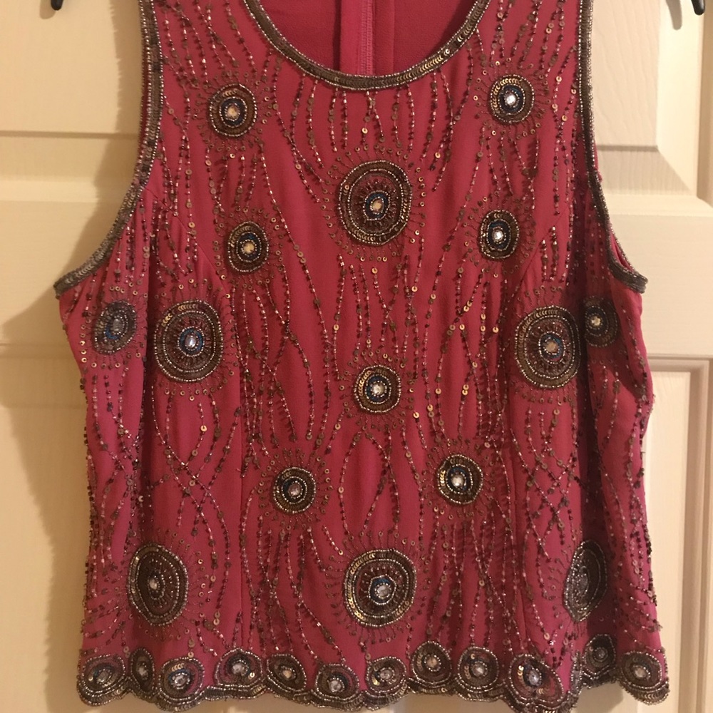 Gorgeous Top with Intricate Sequins